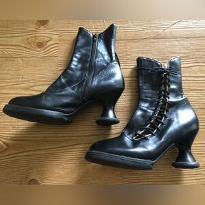 John Fluevog mini corset lovers boots